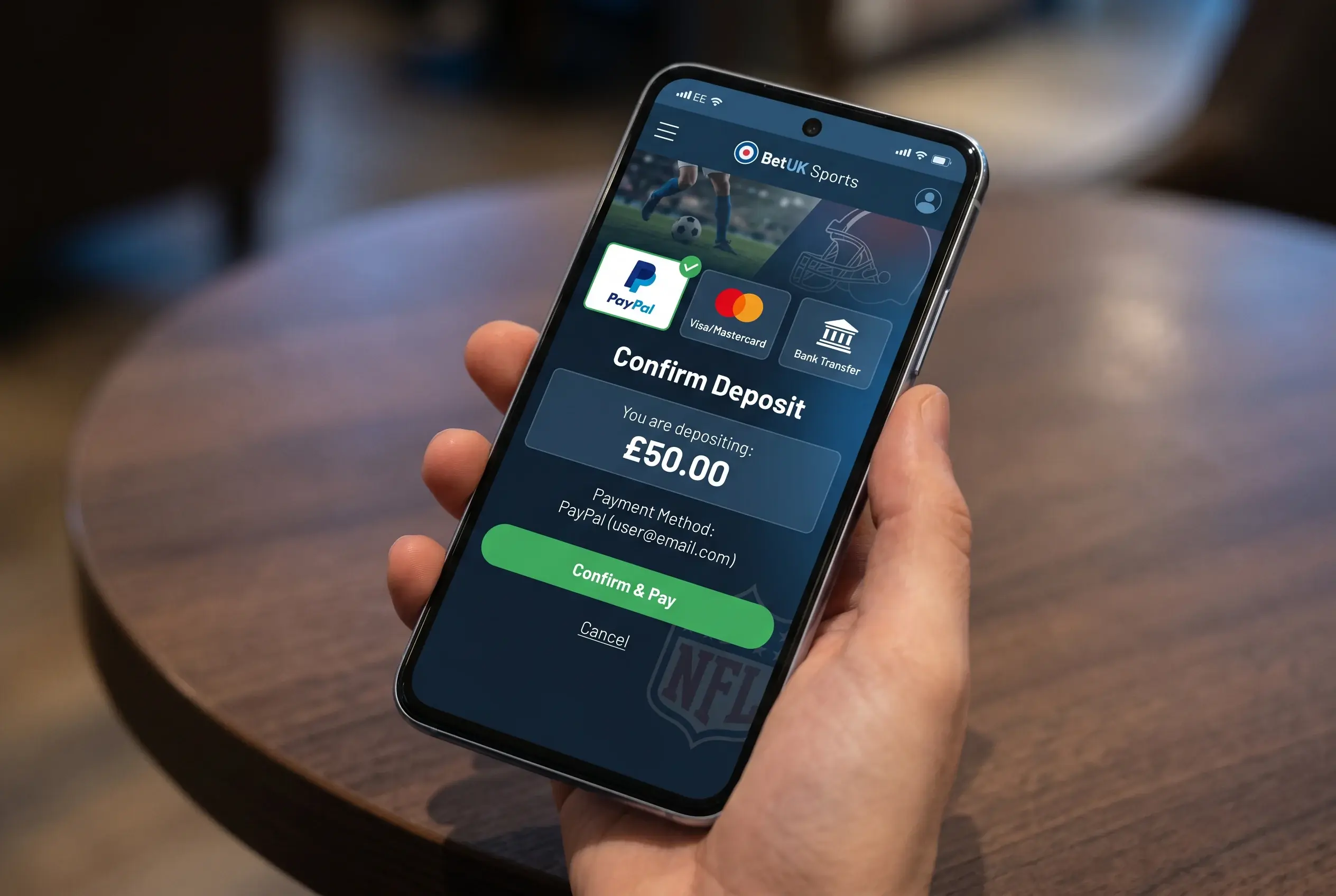 NFL Betting with PayPal UK: Best Sites That Accept It | GRIDLOCK